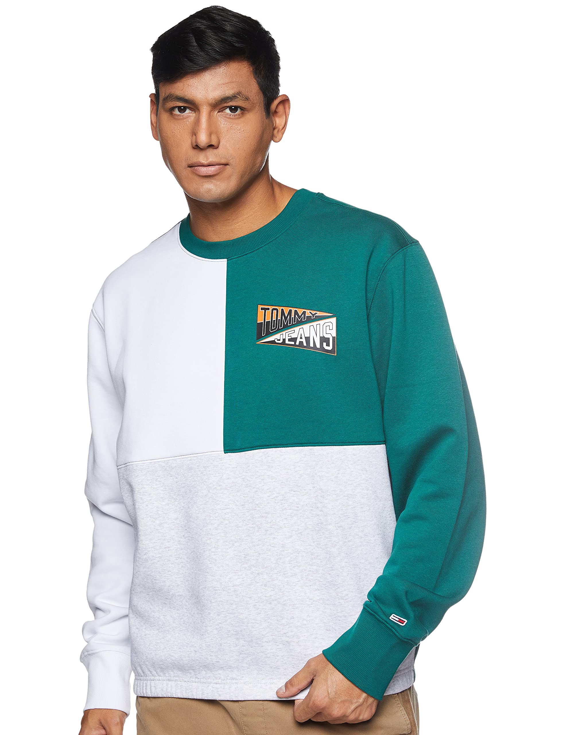 Tommy Jeansmens TJM BACK GRAPHIC CRE Sweatshirt