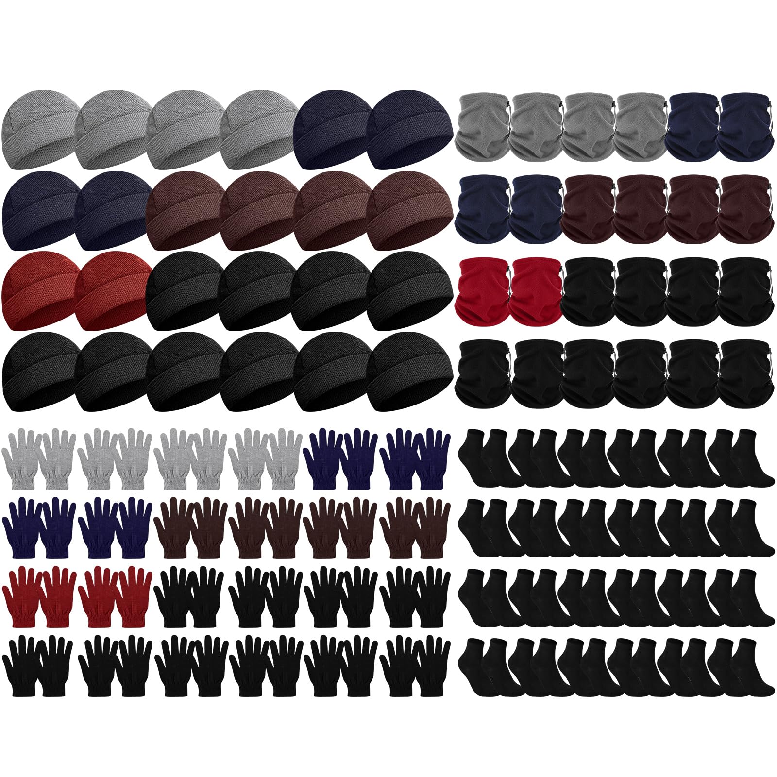 Twistover 96 Pcs Winter Accessory Bundle