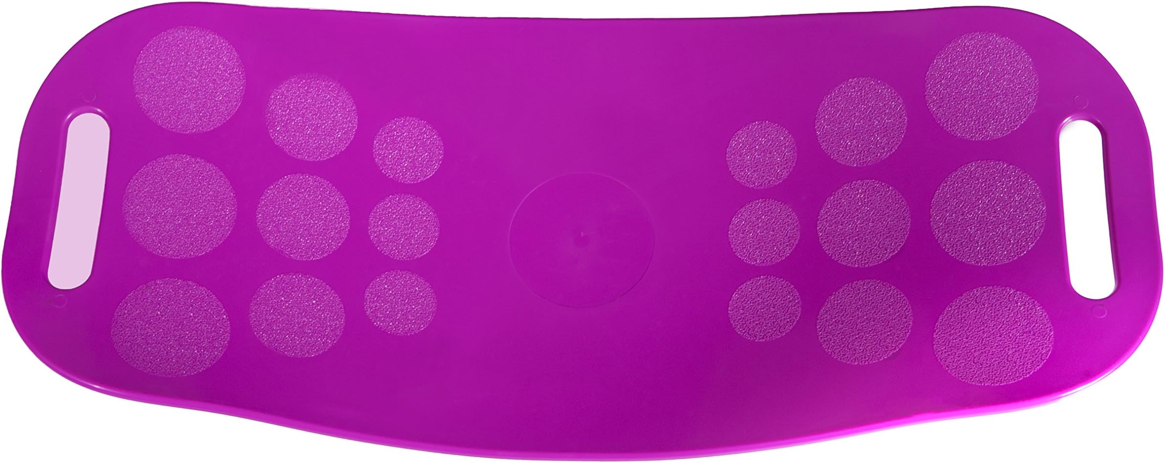 Fit Board - The ABS Legs Core Workout Balance Board with a Twist - Exercise Board Gets You Simply Fit with Total Body Work Out (Pink)