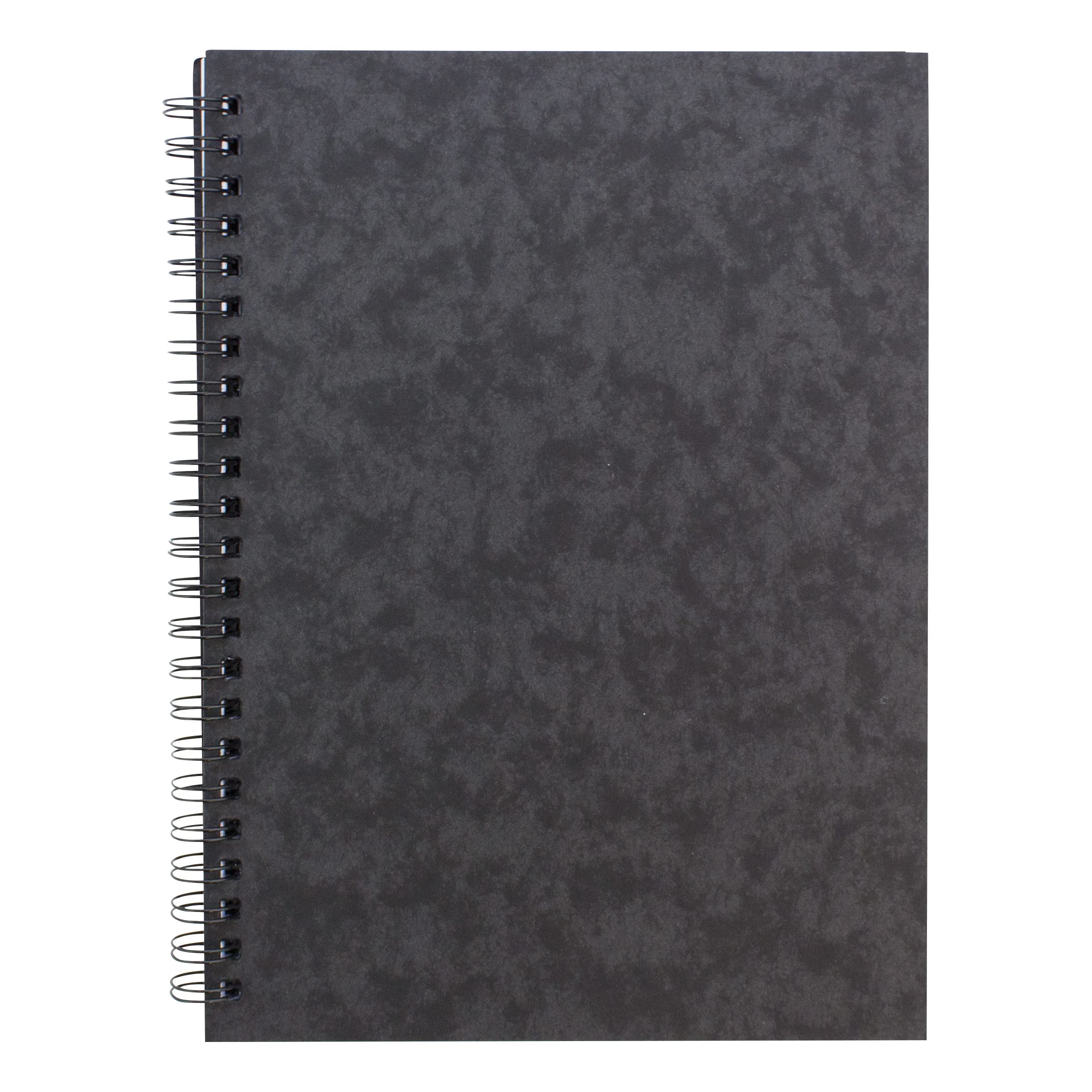 Europa Notemaker Réf 4852 Cahier Reliure intégrale Ligné 80 g/m² 120 pages A5 Noir Lot de 10 (Import Royaume Uni)