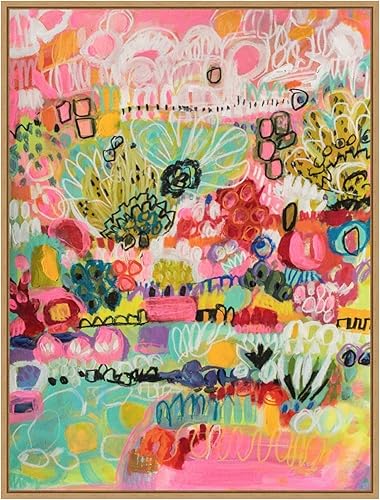 Miniatura 19 de Amanti Art Karen Fields - Lienzo enmarcado para pared, 24 x 18 pulgadas, jardín bohemio III por Karen Fields, lienzo enmarcado para pared, arte