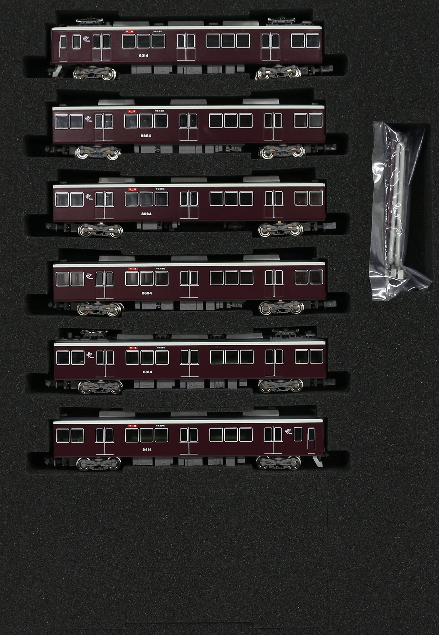 Amazon | グリーンマックス Nゲージ 阪急8300系 (2次車・8314編成・白  