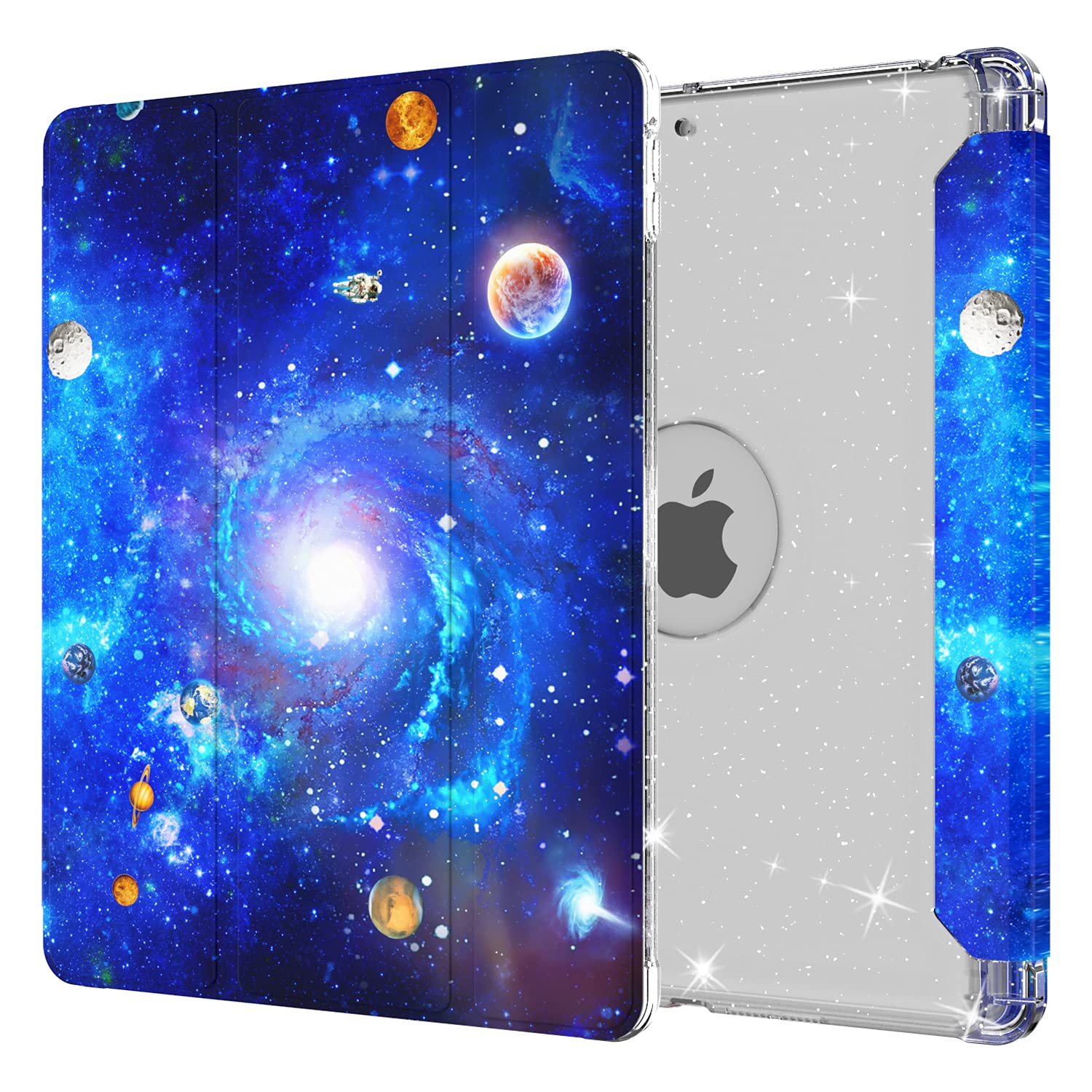 SwooK [Pencil Holder] Flip Case Cover for iPad 10.2 inch iPad 9th 8th 7th Gen 10.2" iPad A2603 A2604 A2605 A2270 A2428 A2429 A2430 A2197 A2198 A2200 Cover Case (10.2 inch iPad, Galaxy), Multicolor (B09RS13GX4) Amazon Price History, Amazon Price Tracker
