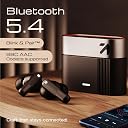 GOBOULT Earl TWS Earbuds with Hybrid ANC (Upto 50dB), 10mm Dual Drivers, Upto 50H Playtime in Ear Earbuds, App Support, Spatial Audio, IPX5, Dual Device Pairing, TWS (Obsidian Black) gallery image