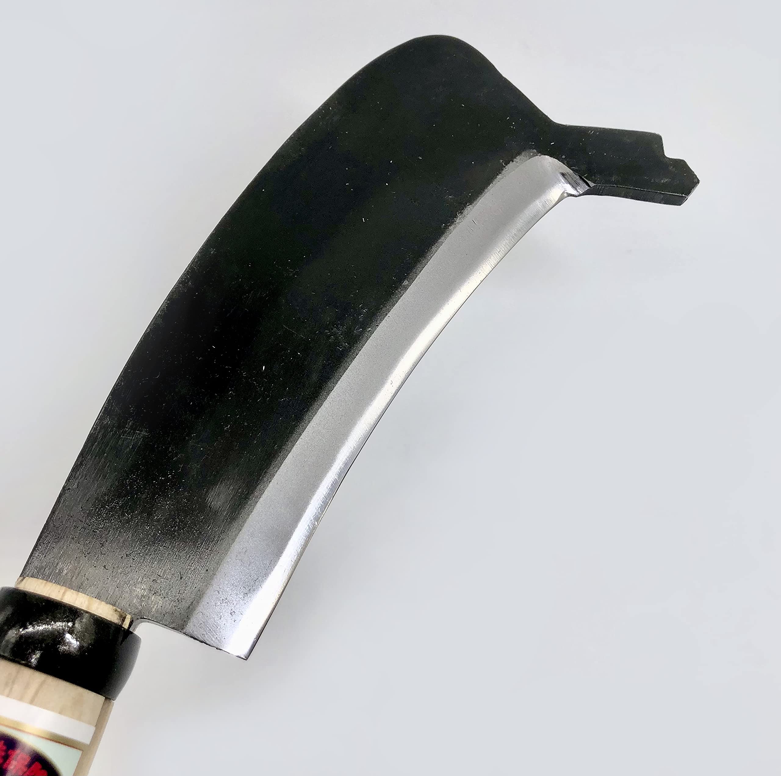Amazon.co.jp: 玉日本 越前型トビ付鉈 380g（100匁）片刃 : DIY・工具 