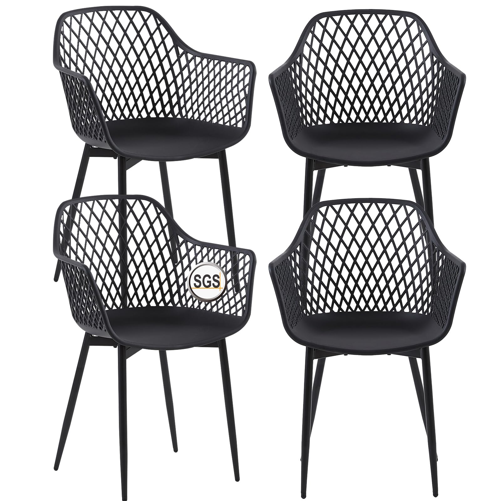 buybyroom Gartenstühle 4er Set