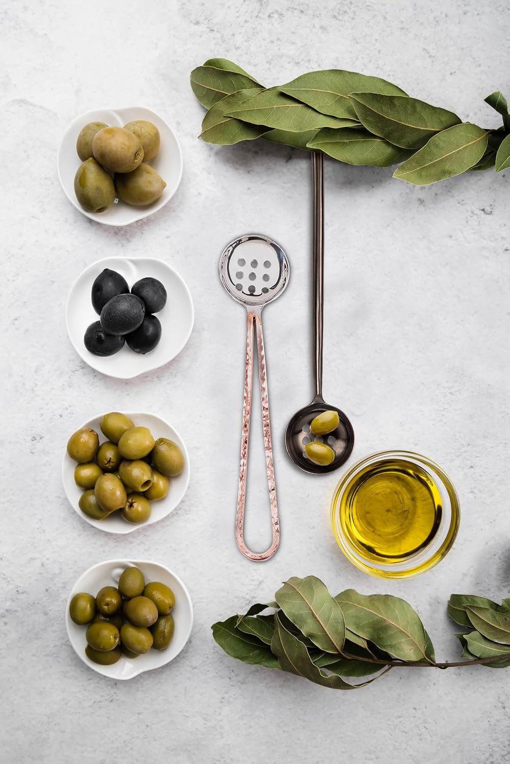 Abbott Collection Matte Finish Olive Spoon