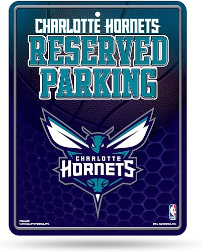 Miniatura 42 de Rico Industries NBA Basketball Metal Parking Sign
