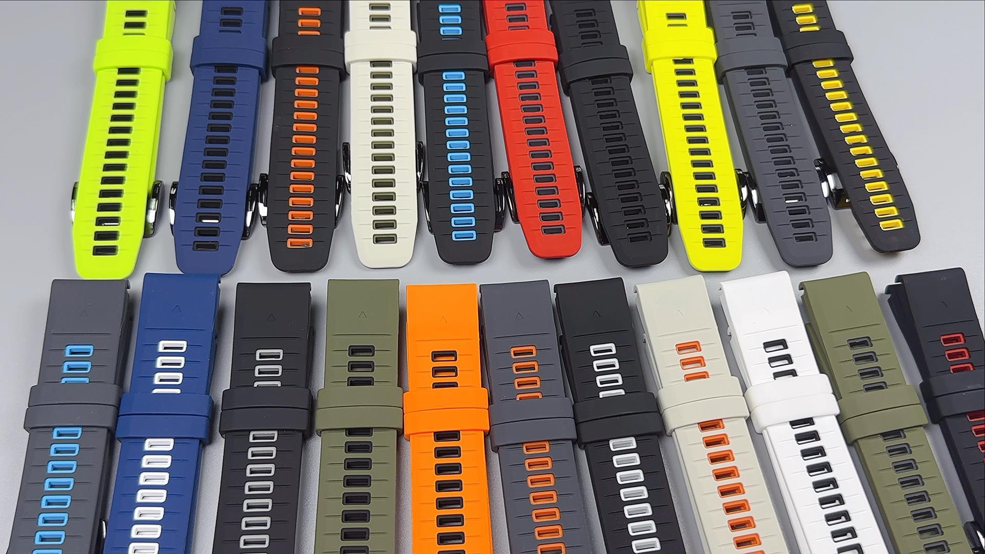 Correa rápida silicona 26mm compatible Garmin tactix8 miniatura 6