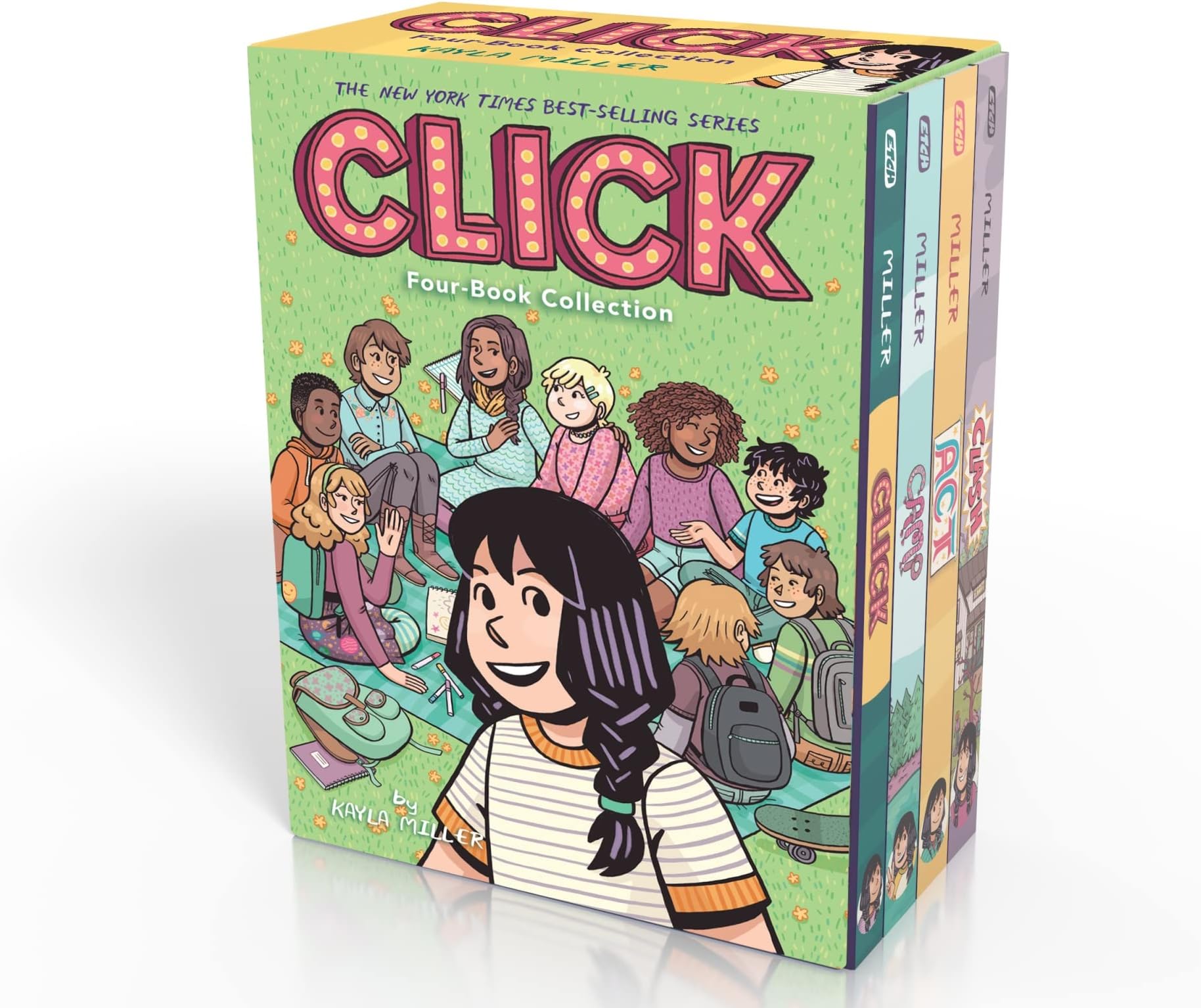 Click 4 Book Boxed Set A Click Graphic Novel