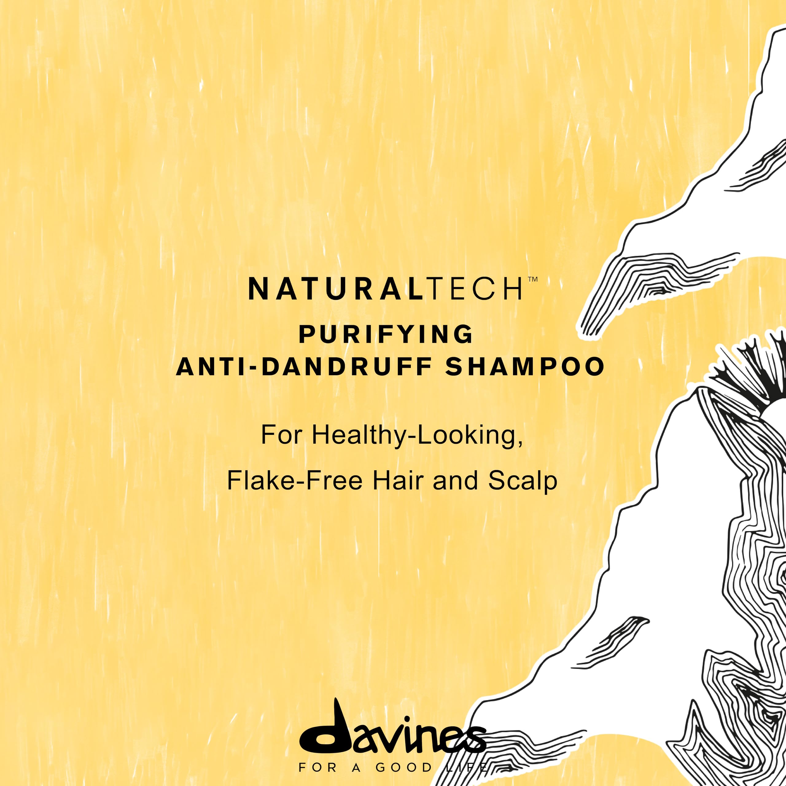 DAVINES - Natural Tech oczyszczający szampon – 250 ml