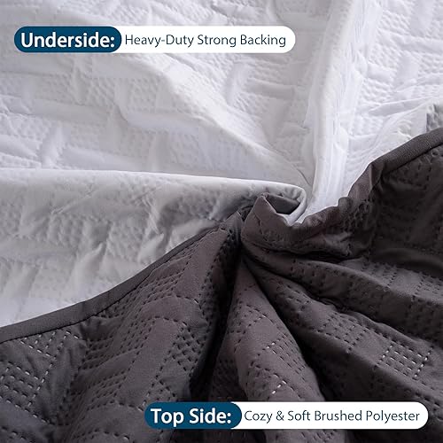 Miniatura 5 de Protector de colchón impermeable transpirable sin ruido, funda de colchón de cama tamaño Queen con bolsillo profundo de 6 a 18 pulgadas de