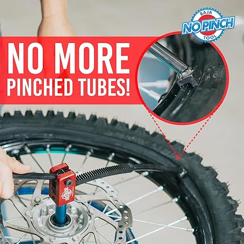 Miniatura 3 de BAJA NO PINCH 1050 - paquete de herramientas para neumáticos, herramienta para montaje de ruedas con eje de 20 mm mas kit de adaptador, para