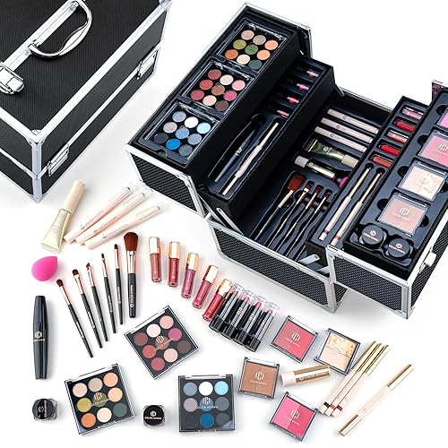Color Nymph Kit de maquillaje todo en uno, kit de maquillaje para mujer, kit completo de maquillaje profesional, incluye sombra de ojos, rubor, Color Nymph Kit de maquillaje todo en uno, kit de maquillaje para mujer, kit completo de maquillaje profesional, incluye sombra de ojos, rubor,
