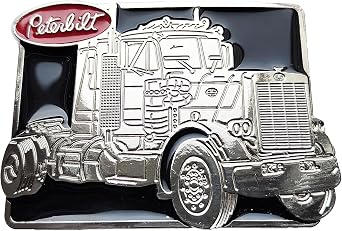 Belt Buckle Men Peterbilt Truck Large size
