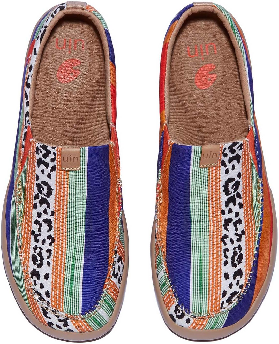 UINWomen's Art Travel Shoes Slip On Casual Loafers Lightweight Comfort Fashion Sneaker Nerja Sunset Glow 2 (4), Nerja-the Natural Habitat, 9