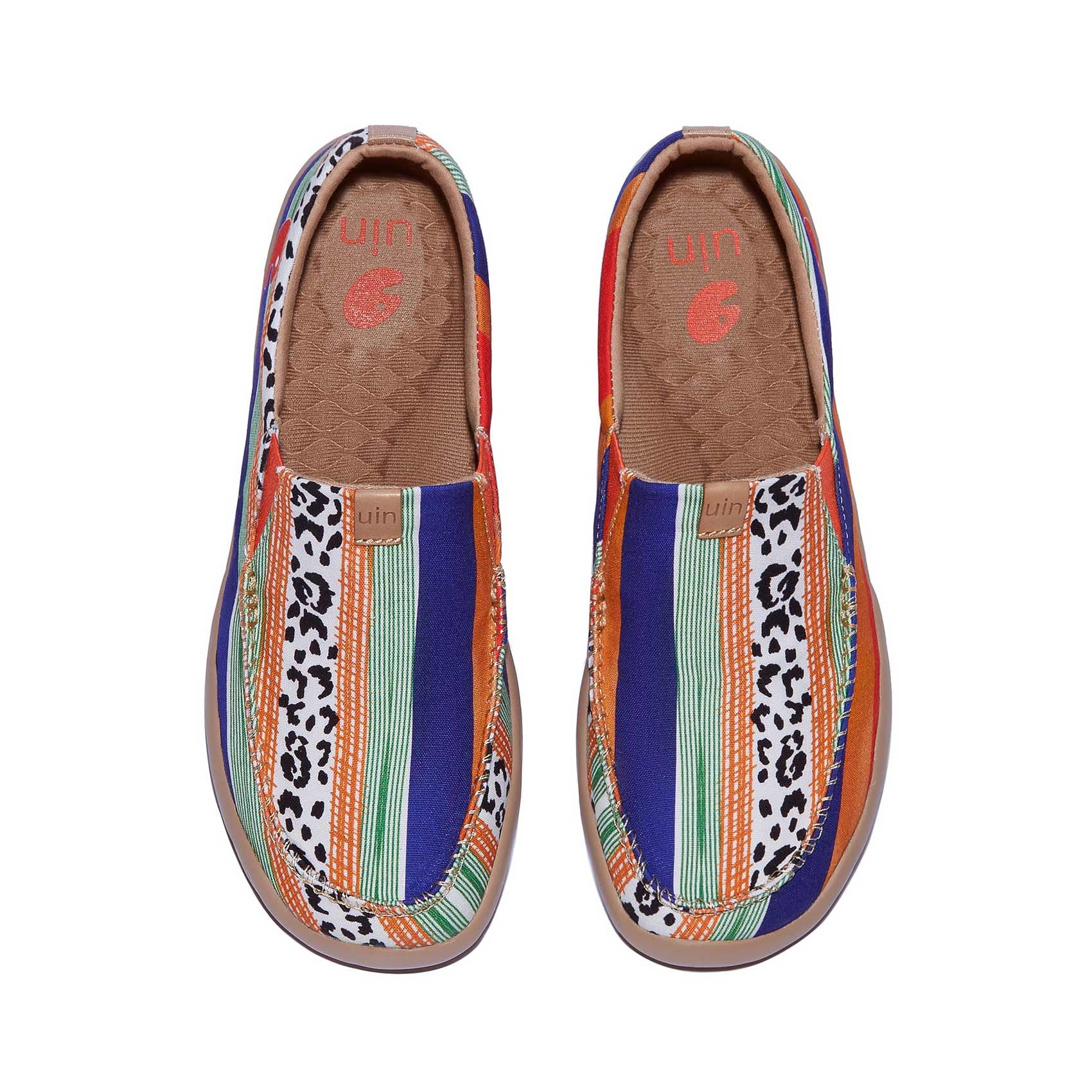 UINWomen's Art Travel Shoes Slip On Casual Loafers Lightweight Comfort Fashion Sneaker Nerja Sunset Glow 2 (4), Nerja-the Natural Habitat, 9