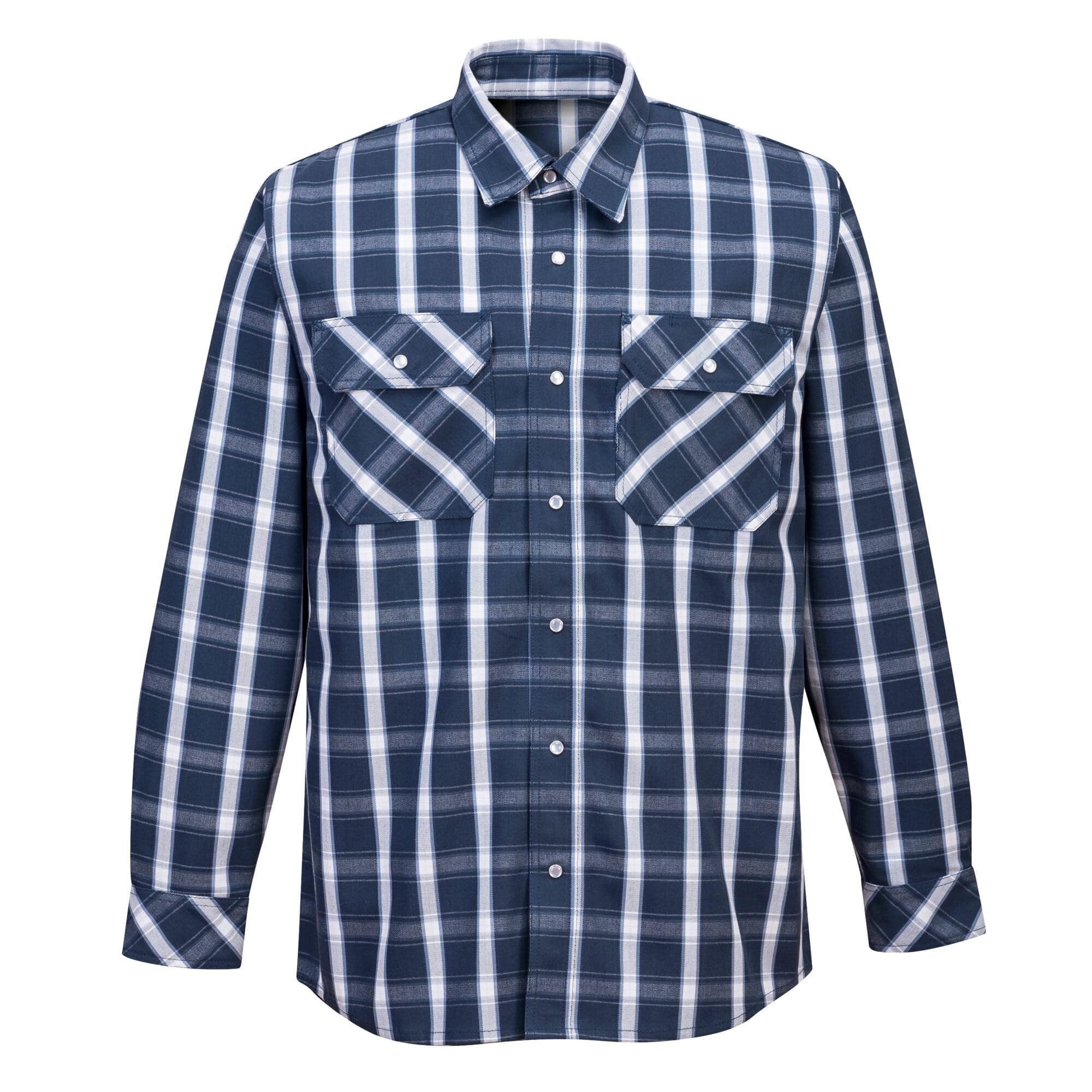 Chemise à carreaux FR Portwest 88/12 pour éviter les brûlures légères - 3