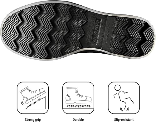 Miniatura 6 de NORTIV 8 - Botas de nieve para hombre con aislamiento impermeable para invierno