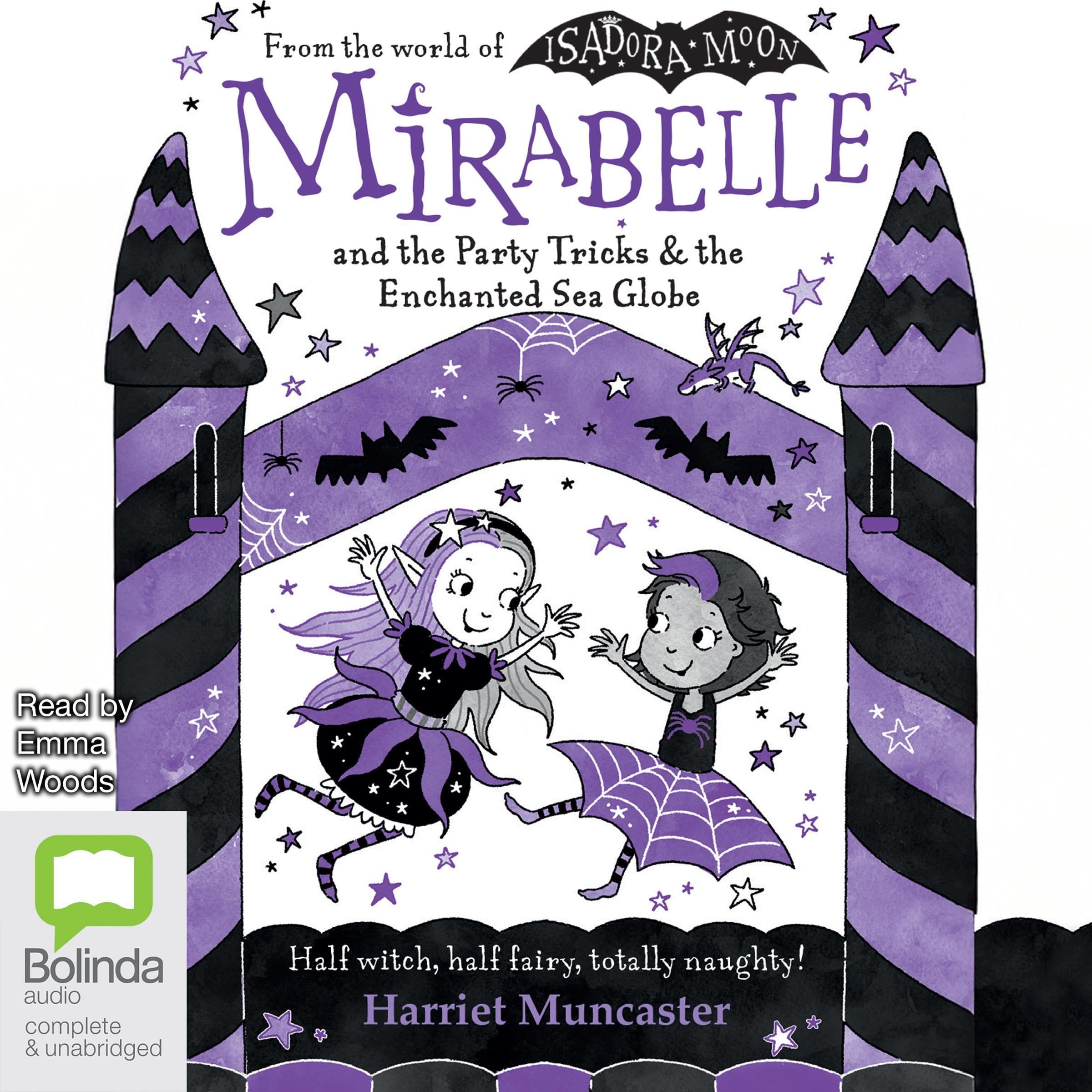 Cover art for Mirabelle and the Party Tricks & Mirabelle and the Enchanted Sea Globe