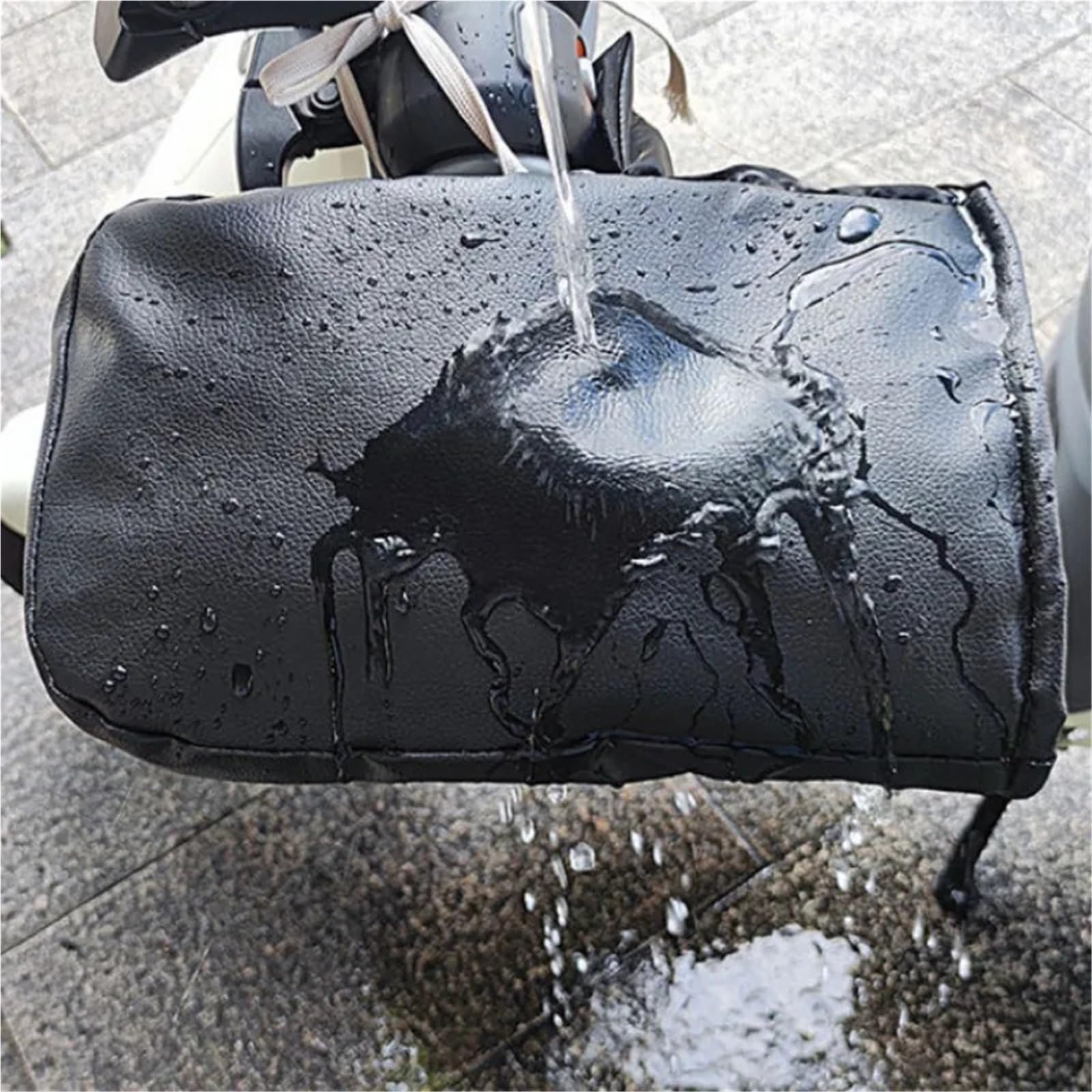 Rękawiczki na kierownicę, Sprzęt zimowy motocykla Rękawiczki z jednym palcem Cieplejsze rękawiczkiHandmuffs Osłona rączki roweru Osłony dłoni Ogrzewacze