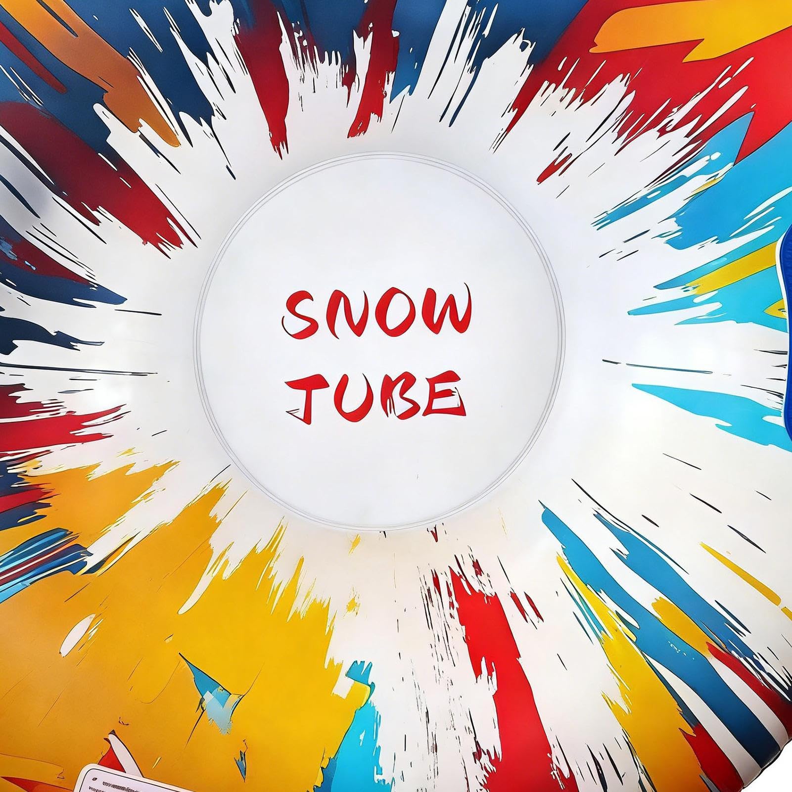Trineo de Nieve Inflable de Alta Resistencia para Adultos y Familias