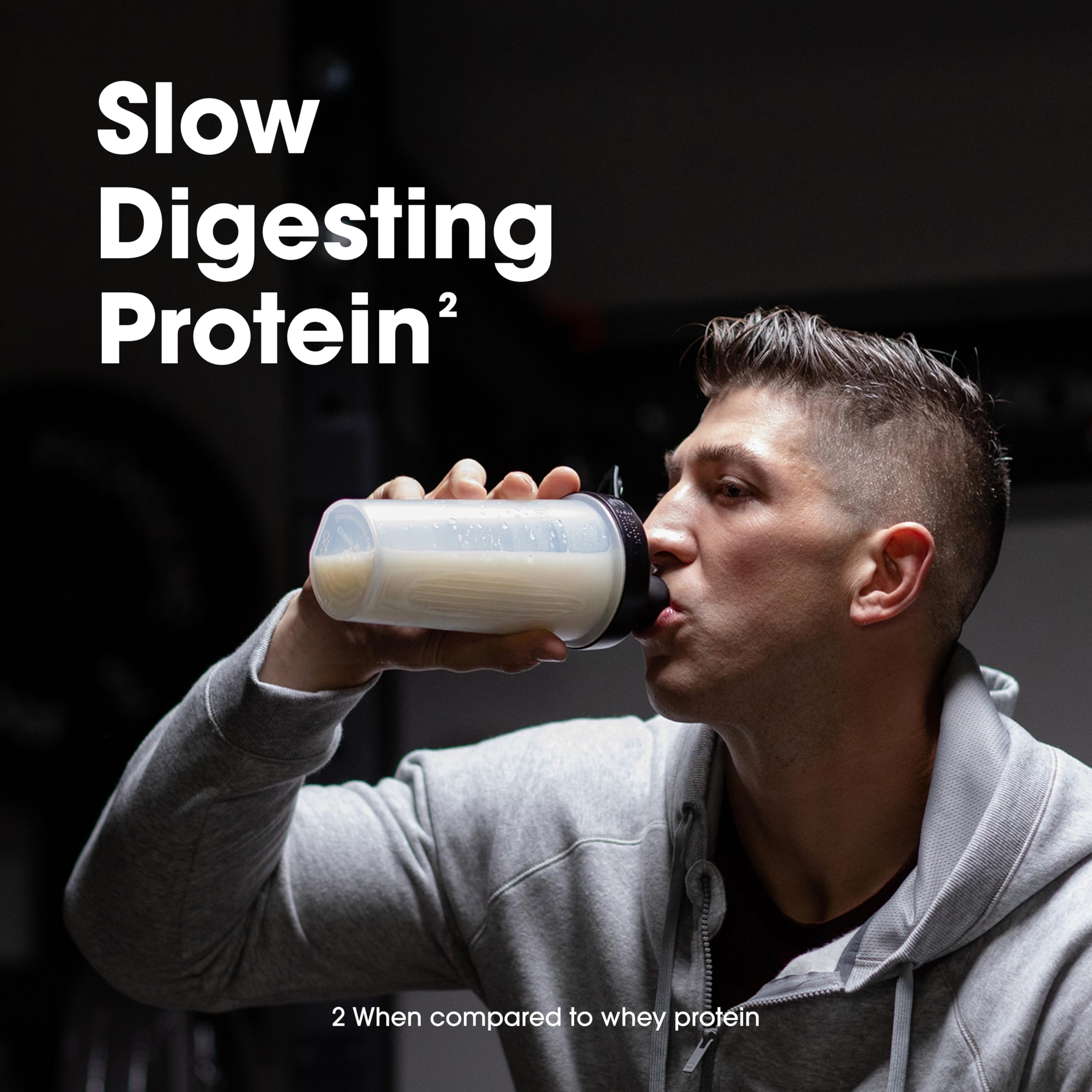 Optimum Nutrition Gold Standard 100% Proteine Caseina in Polvere, Gusto Vaniglia Cremosa, 924g, 28 Porzioni