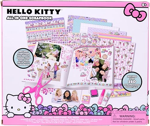 Miniatura 7 de Hello Kitty - Álbum de recortes para manualidades (todo en uno), del Horizon Group, US