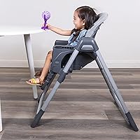 Vista 13 de Baby Trend Sit Right 2.0 Silla Alta 3 en 1 - Gris Acogedor