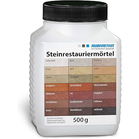 Steinrestauriermörtel/Reparaturmörtel/Mörtel für Sandstein 0,5 kg (sand