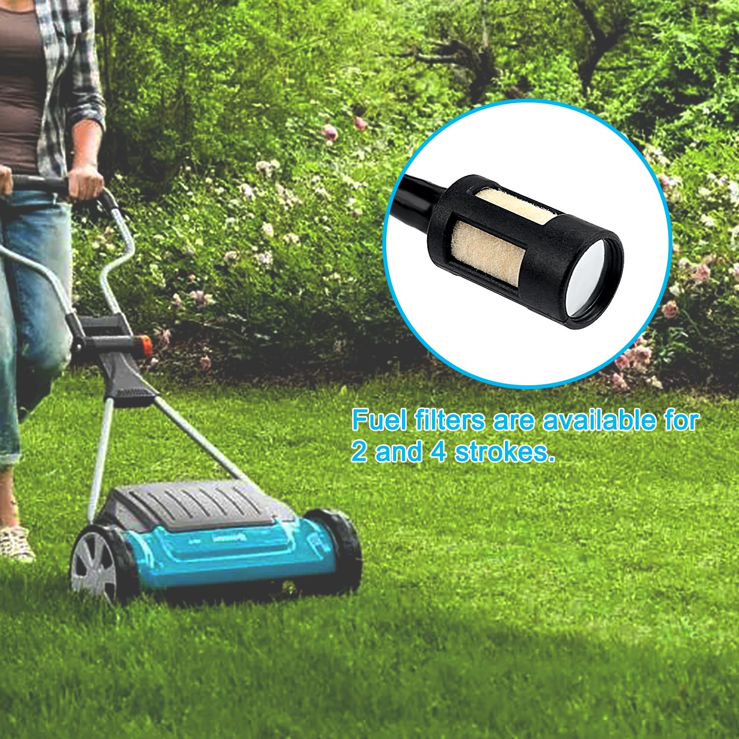 Kit Ricambi Tubo Carburante E Filtro Benzina - 12 Pezzi Universali Per Decespugliatori E Tosaerba - Foto 10