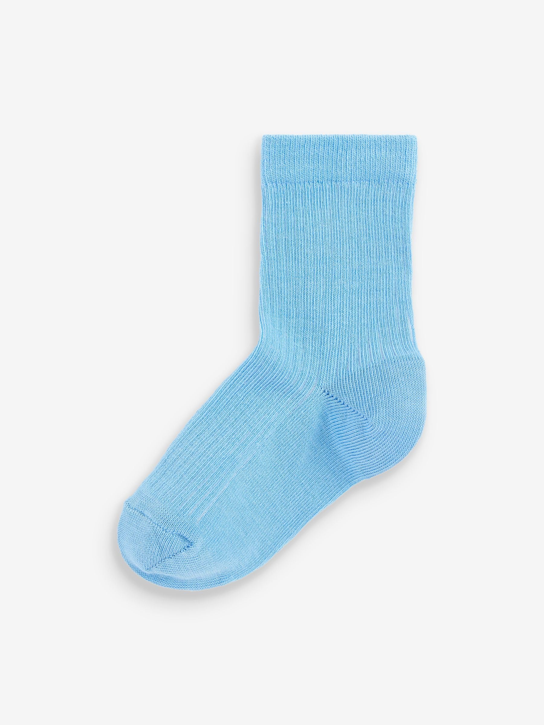 NEXT Jungen Feinrippsocken mit hohem Baumwollanteil, 7er-Pack