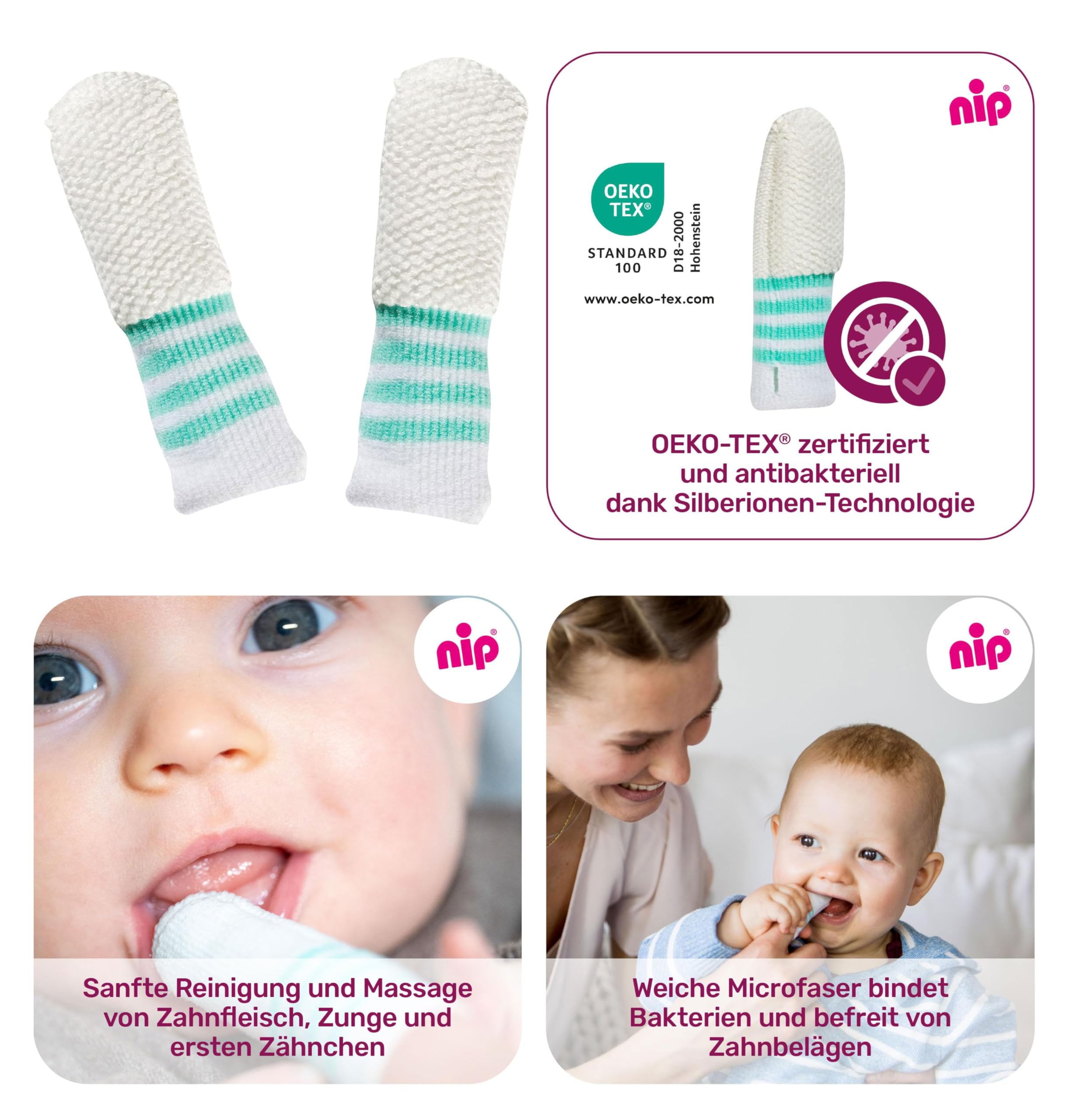 VIP Geschenk zur Geburt Geschenkkorb Taufgeschenk im Trittschemel (Grün - Unisex)