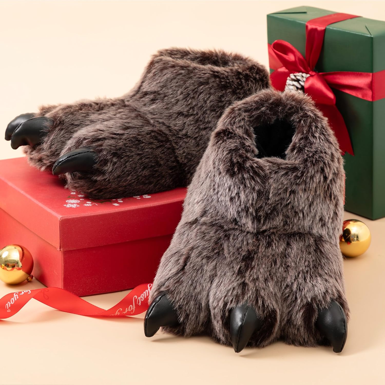 ULTRAIDEAS Animal Paw Slippers for Women and Men, Funny Claw Slippers for Adult and Kids, Unisex Cute Costume House Shoes - Image 7