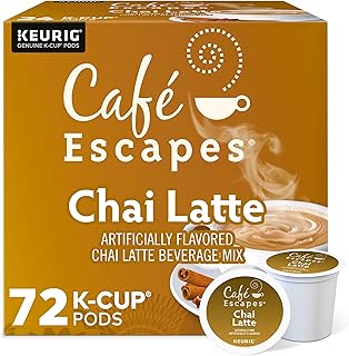 Café Escapes Chai Latte K-Cup Pods