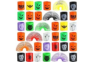 Halloween Spring Toys Value Pack - Spooky for Halloween - 36pcs