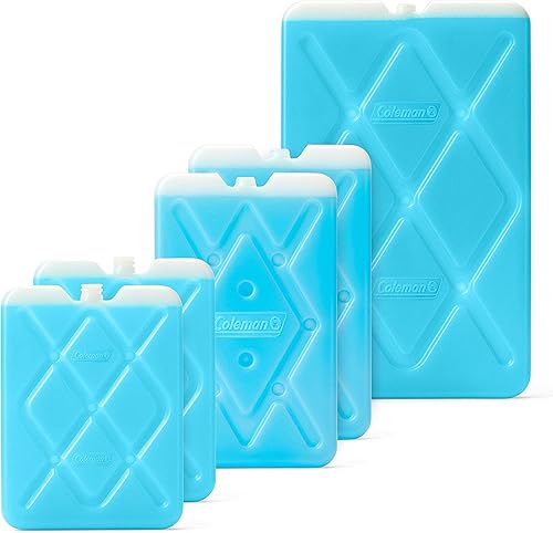 Coleman X-treme Chill - Paquetes de hielo reutilizables, bolsas de hielo delgadas para enfriadores y bolsas de almuerzo, paquete de congelador de