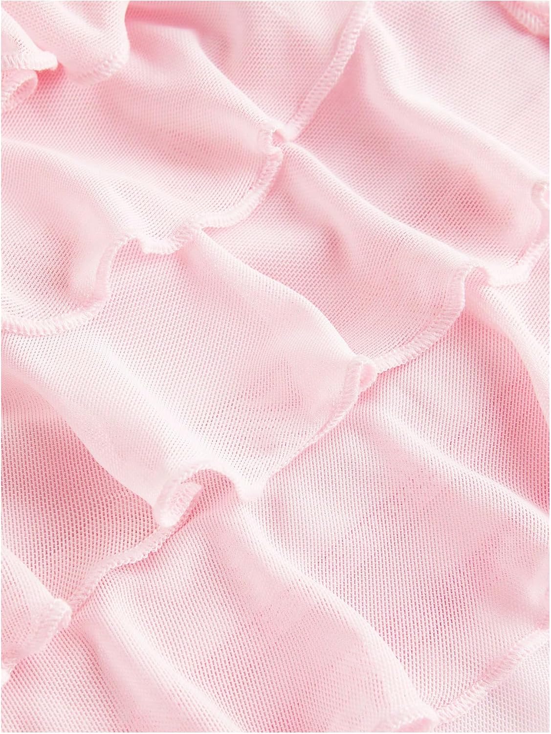 Verdusa Women's Y2K Layered Ruffle Elastic Waist A Line Asymmetrical Mini Skirt Coquette Outfits - Image 3