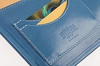 Vista 8 de Noda Leather clipboard A4 Italian Genuine Veg tan Portfolio Business Writing Pad Cognac