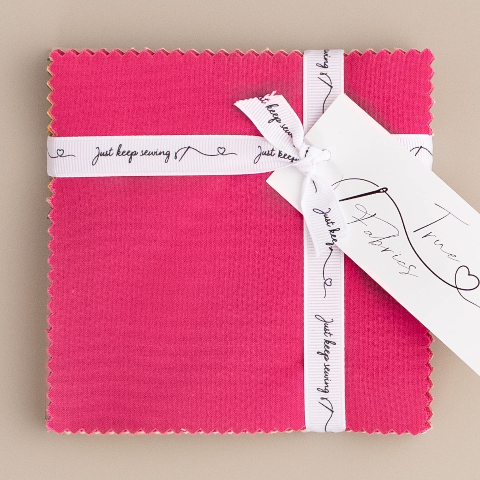 True Fabrics Solids Daybreak Precut Fabric (5" Squares)