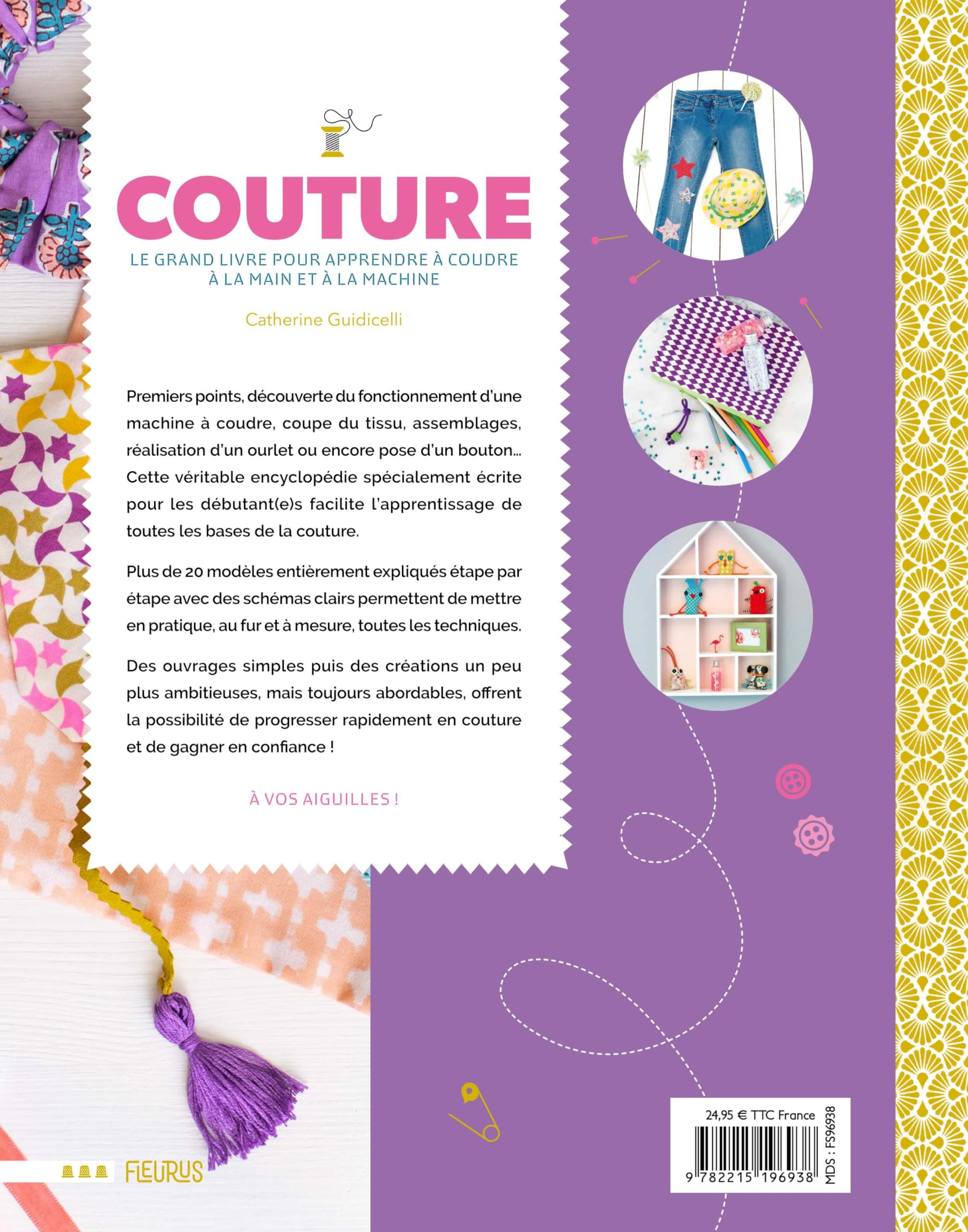Couture - Le grand livre pour apprendre à coudre à la main et à la machine