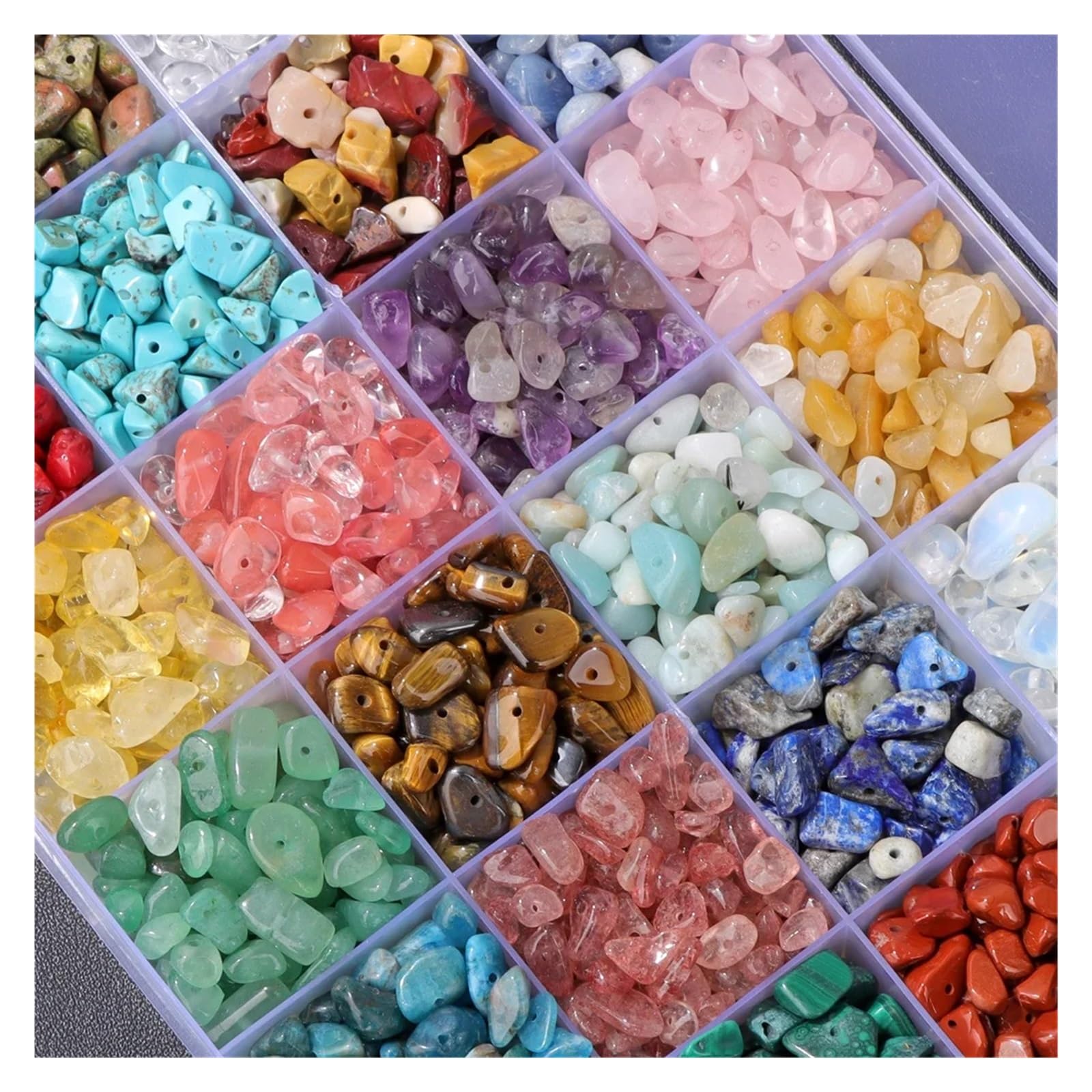 Piedras para Pulseras Cuentas de ágata irregulares 5-8 mm, malaquita, amazonita, ópalo, cuarzo, gemas y grava for la fabricación joyas(Light yellow,About 32inch)