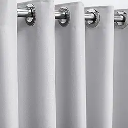 Cortina Blackout/Blecaute Em Tecido Corta Luz Para Sala, Quarto e Escritorio 3,00M x 2,50M | Admirare (3,00M X 2,50M, Cinza Claro)