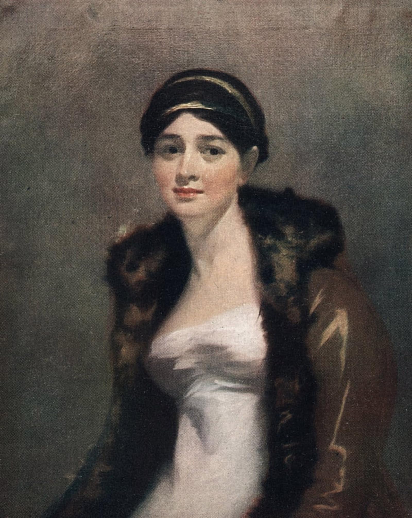 ARTXLXXBN Famous Painting Art Wall Decor Abstract Art Picture Miss De Vismes by Henry Raeburn Animal Pictures for Home Decor 60x90cm
