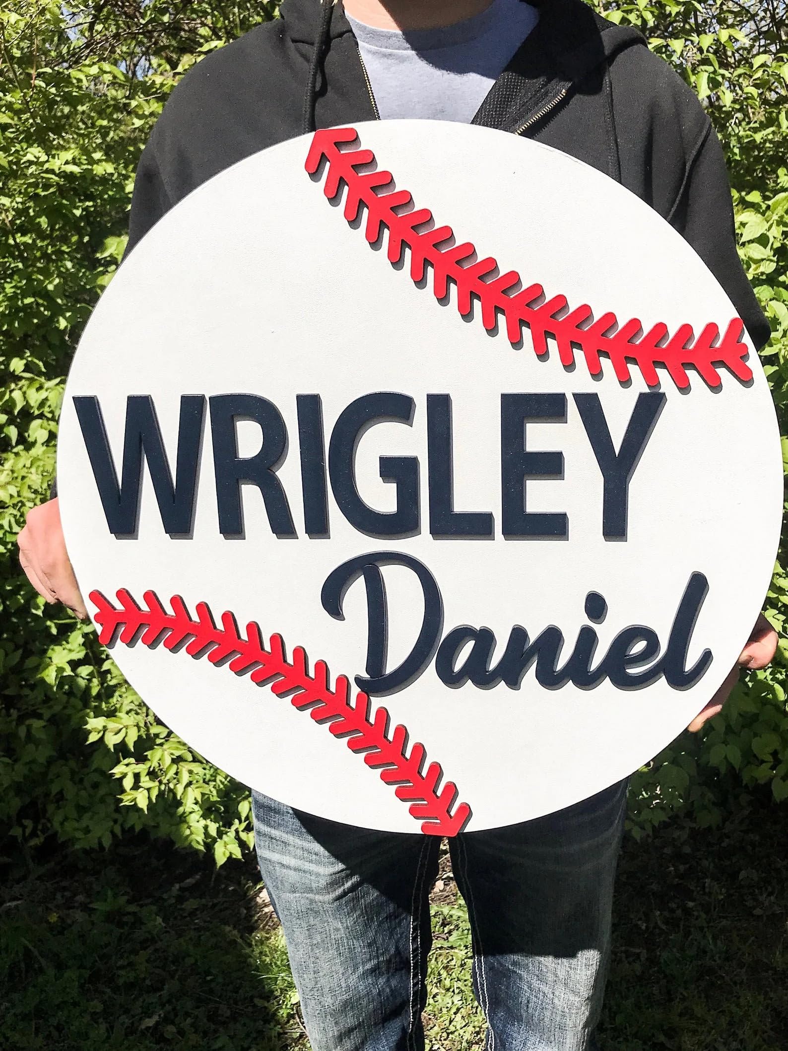 BBLI Baseball Decorative Sign, 8