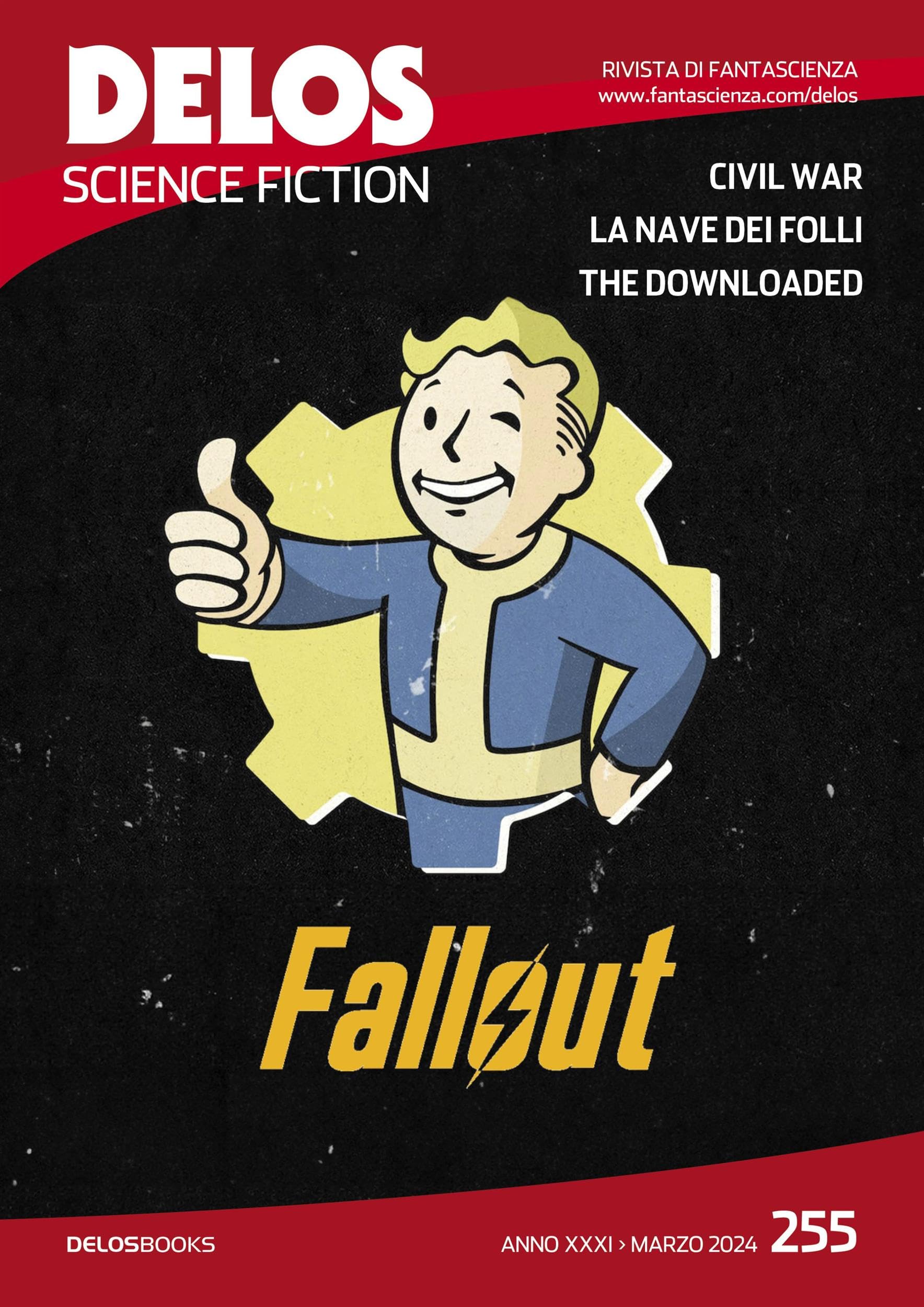 Cover of Delos Science Fiction, #255 - Marzo 2024