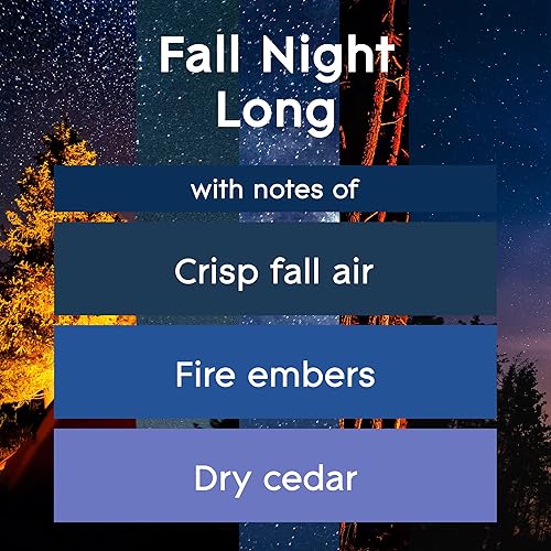 Miniatura 2 de Glade PlugIns - Repuestos de ambientador, con aceites esenciales y perfumados para el hogar y el baño, Fall Night Long, 1.34 onzas líquidas, 2