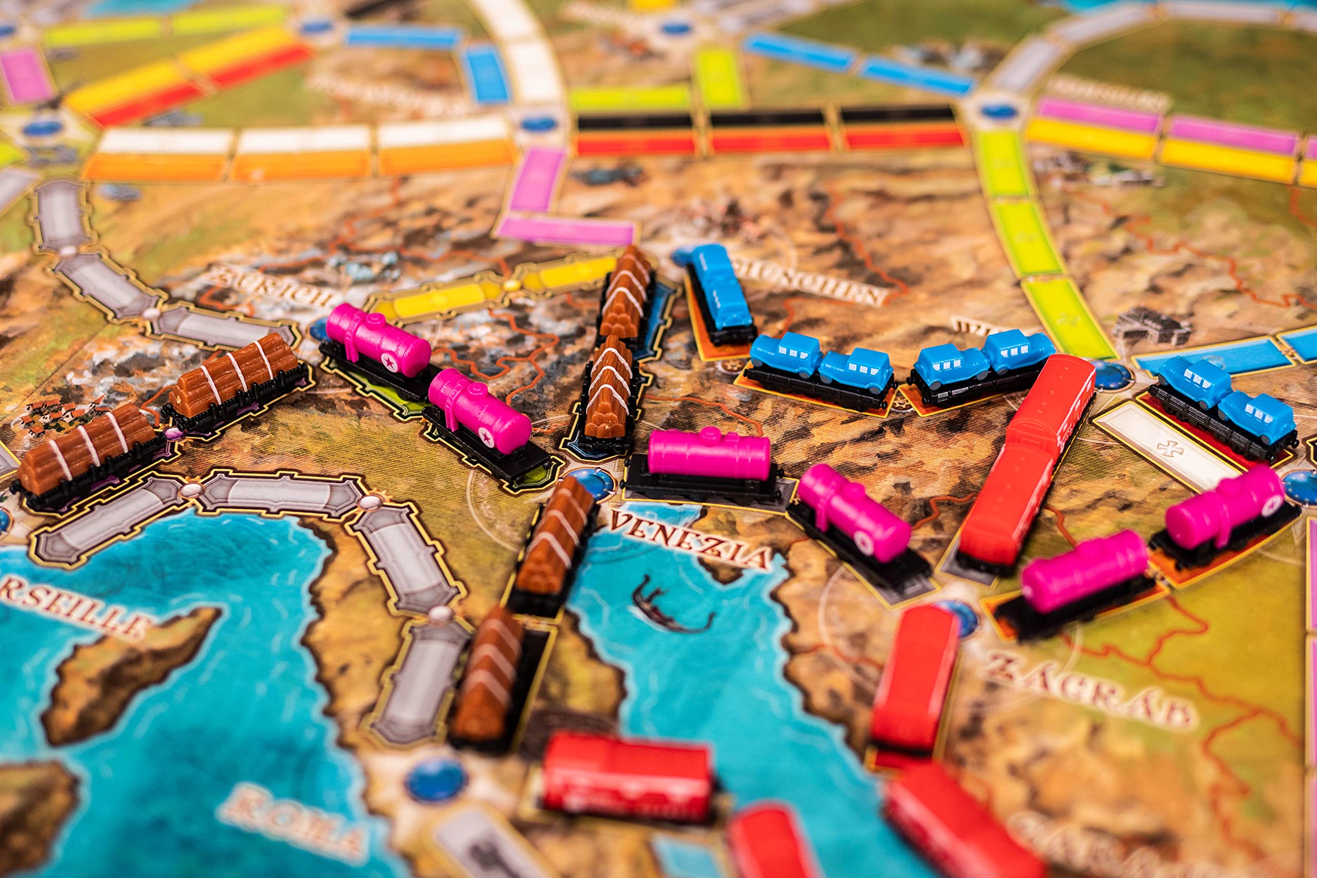 Asmodee - Ticket to Ride: Edizione Speciale 15° Anniversario, Gioco da Tavolo, Edizione in Italiano, 8521