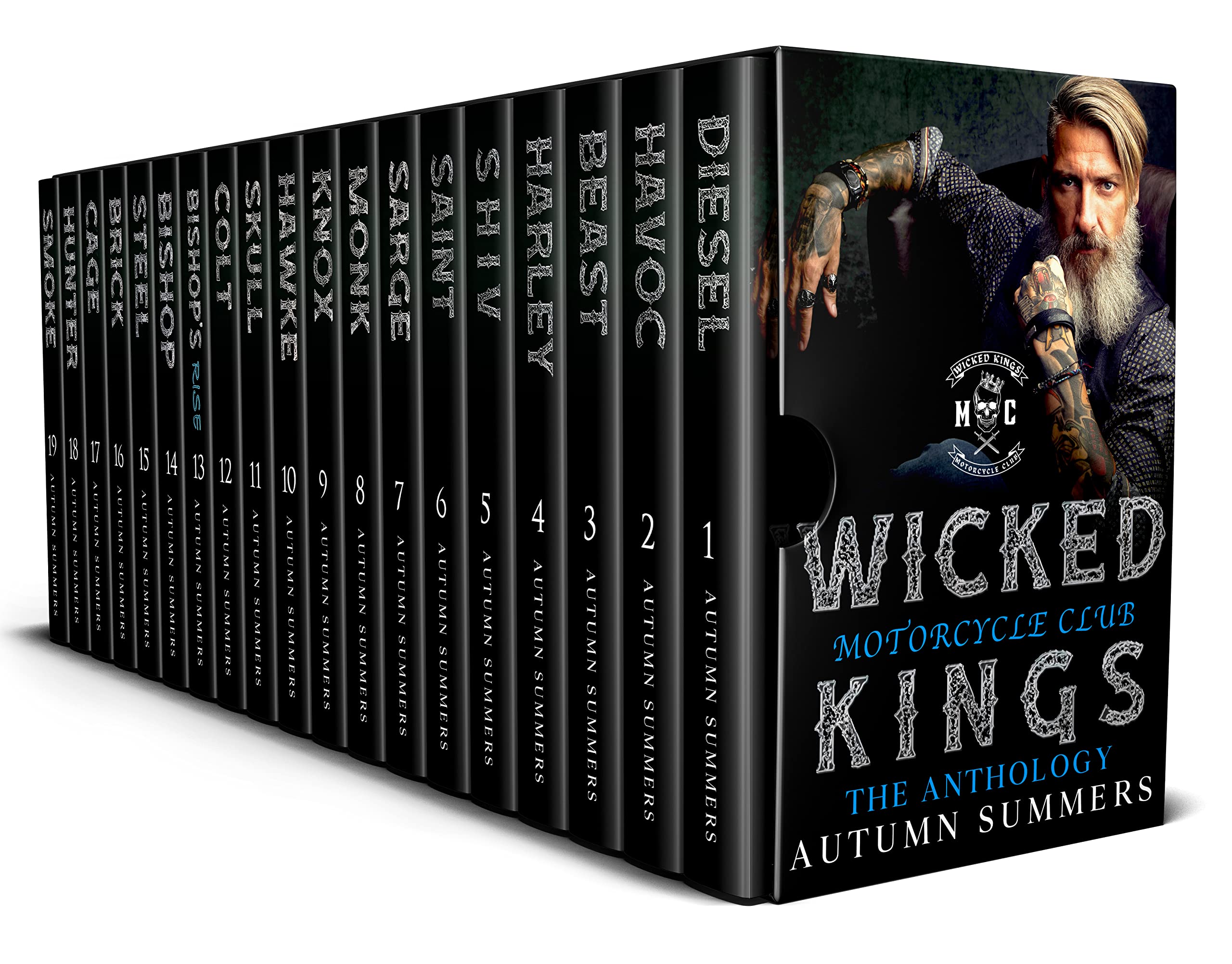 Wicked Kings MC Anthology : MC Romance Age Gap (MC Romance Anthologies Book 1) (English Edition)