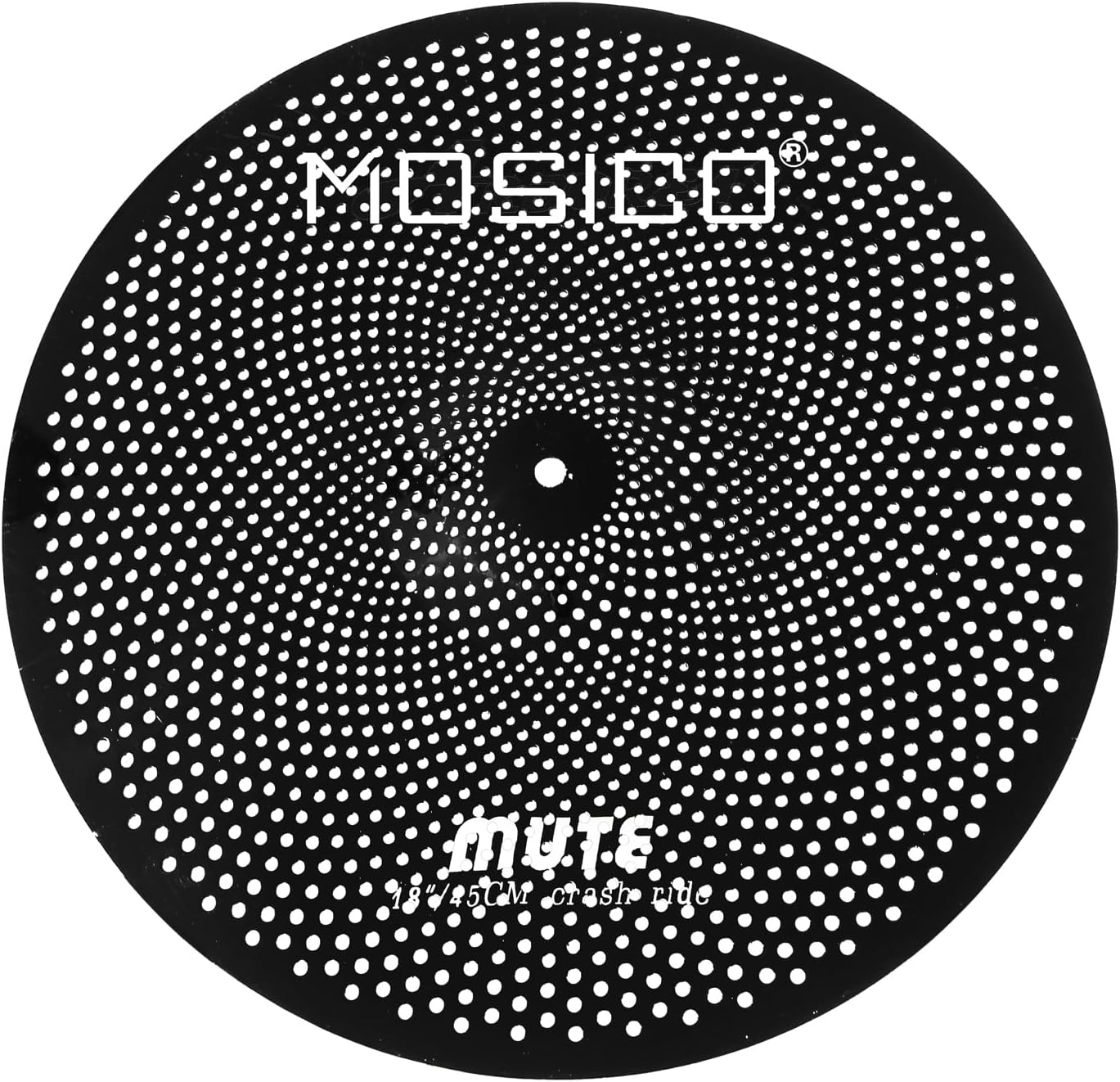 Low Volume Cymbal Pack Mute Set Black 10”splash+14"hi-hat+16"crash+18"crash+20"ride 6 Pieces Drum Cymbals with A Free Bag Practice Silent Cymbal Set for Drums